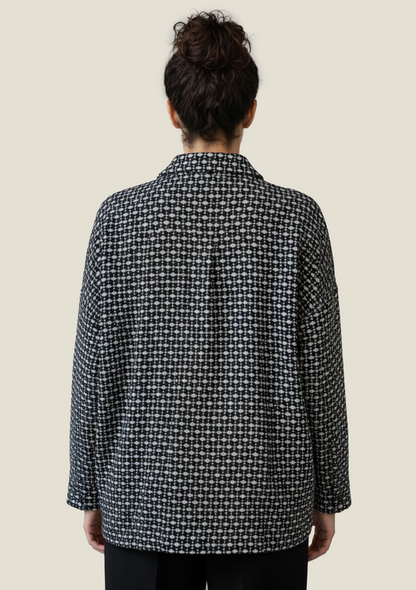 CHEMISE CIRIL POIS MARINE