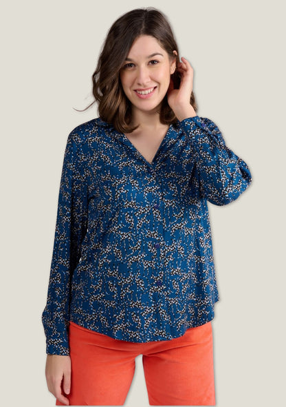 CHEMISE CENTI LEO BLEU