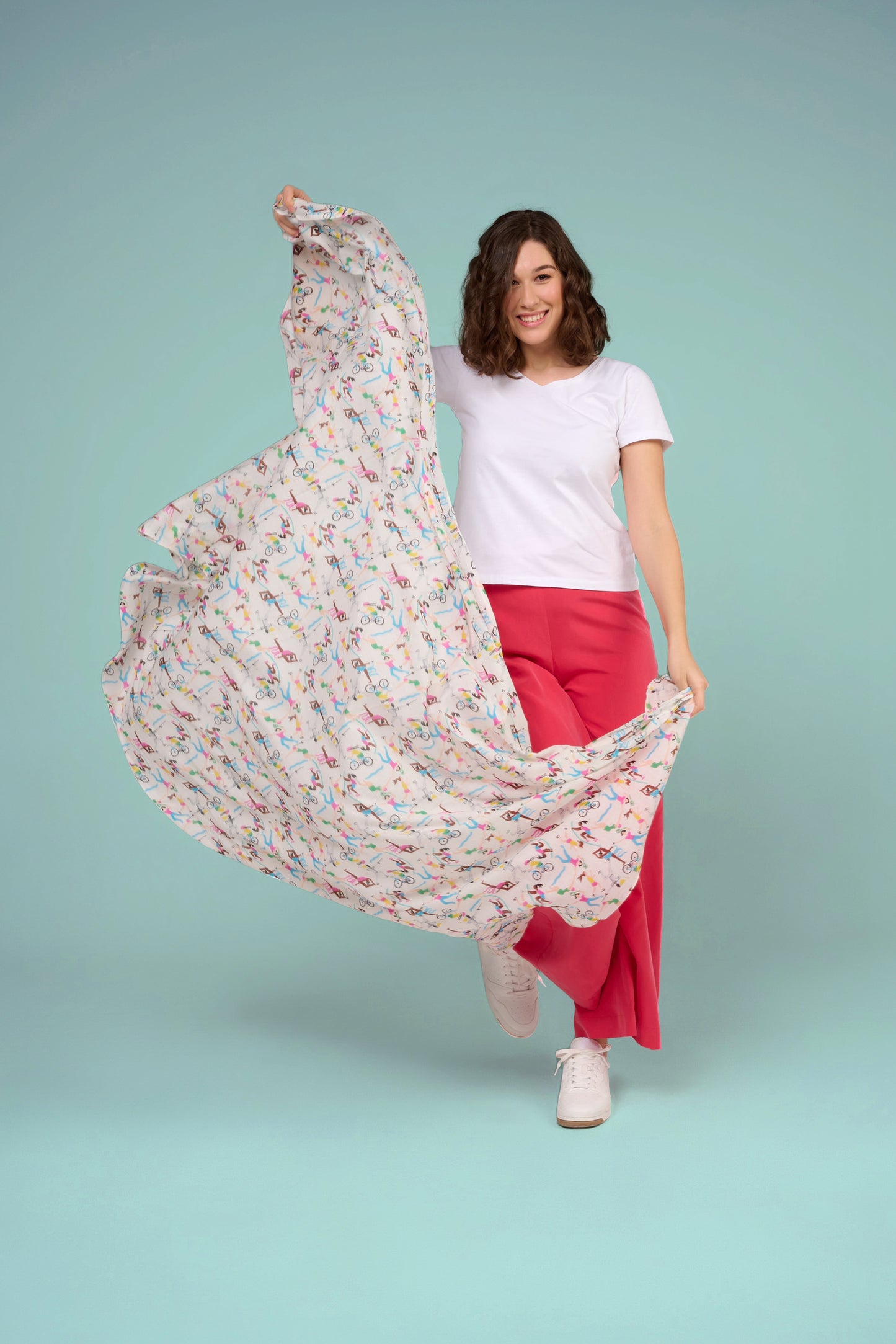 FOULARD JO ECRU
