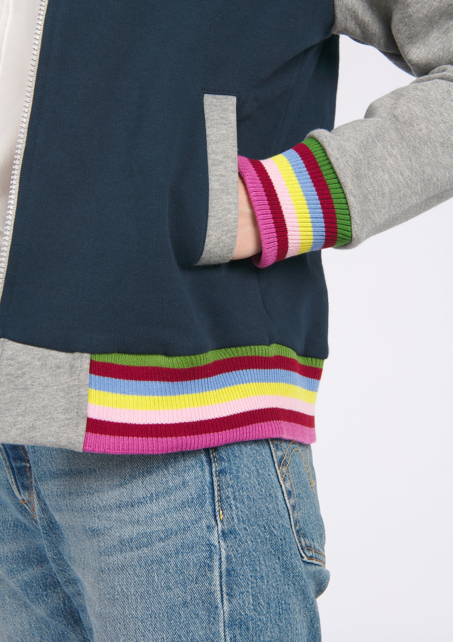VESTE GARANCE UNI MULTICOLORE
