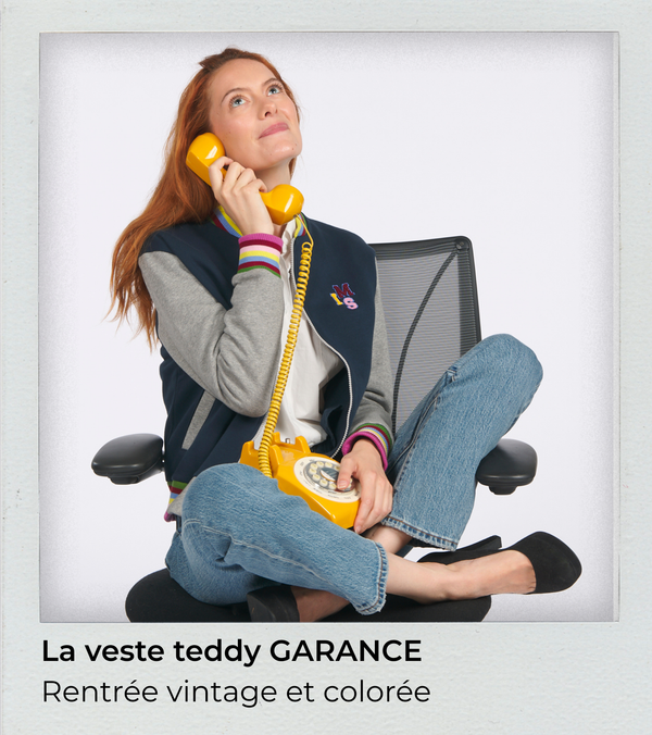 VESTE GARANCE UNI MULTICOLORE
