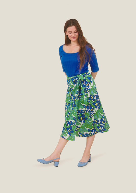 TEE SHIRT TAFFA UNI BLEU