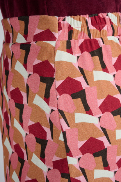 JUPE JARDI BATTLE ROSE