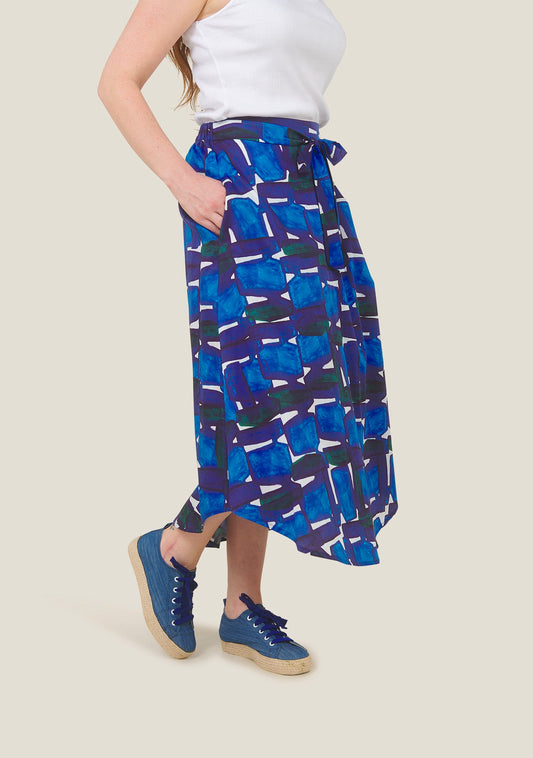 JUPE JASPER CAIRN BLEU