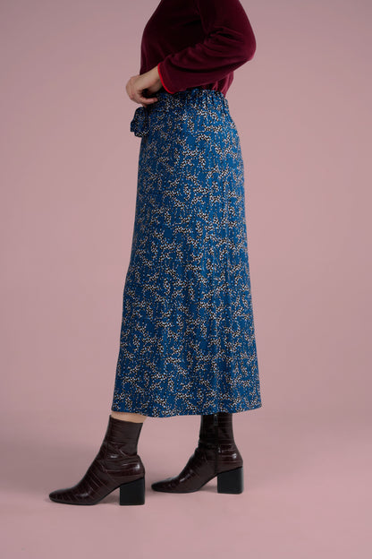 JUPE JINGER LEO BLEU