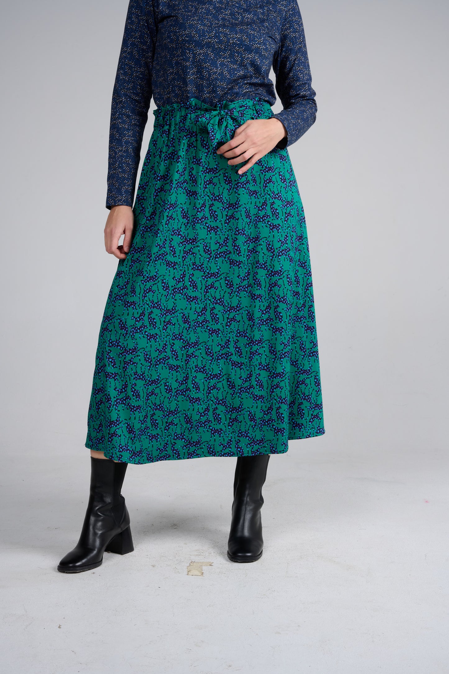 JUPE JINGER LEO VERT