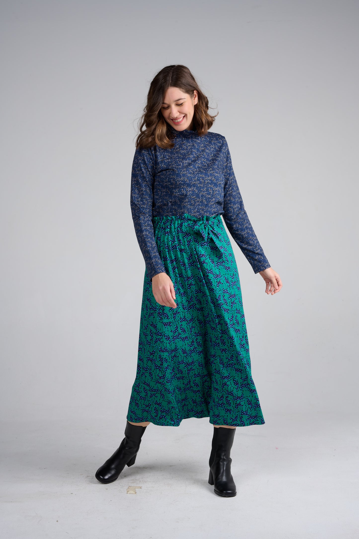 JUPE JINGER LEO VERT