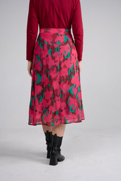 JUPE JINOL ERABLES ROSE