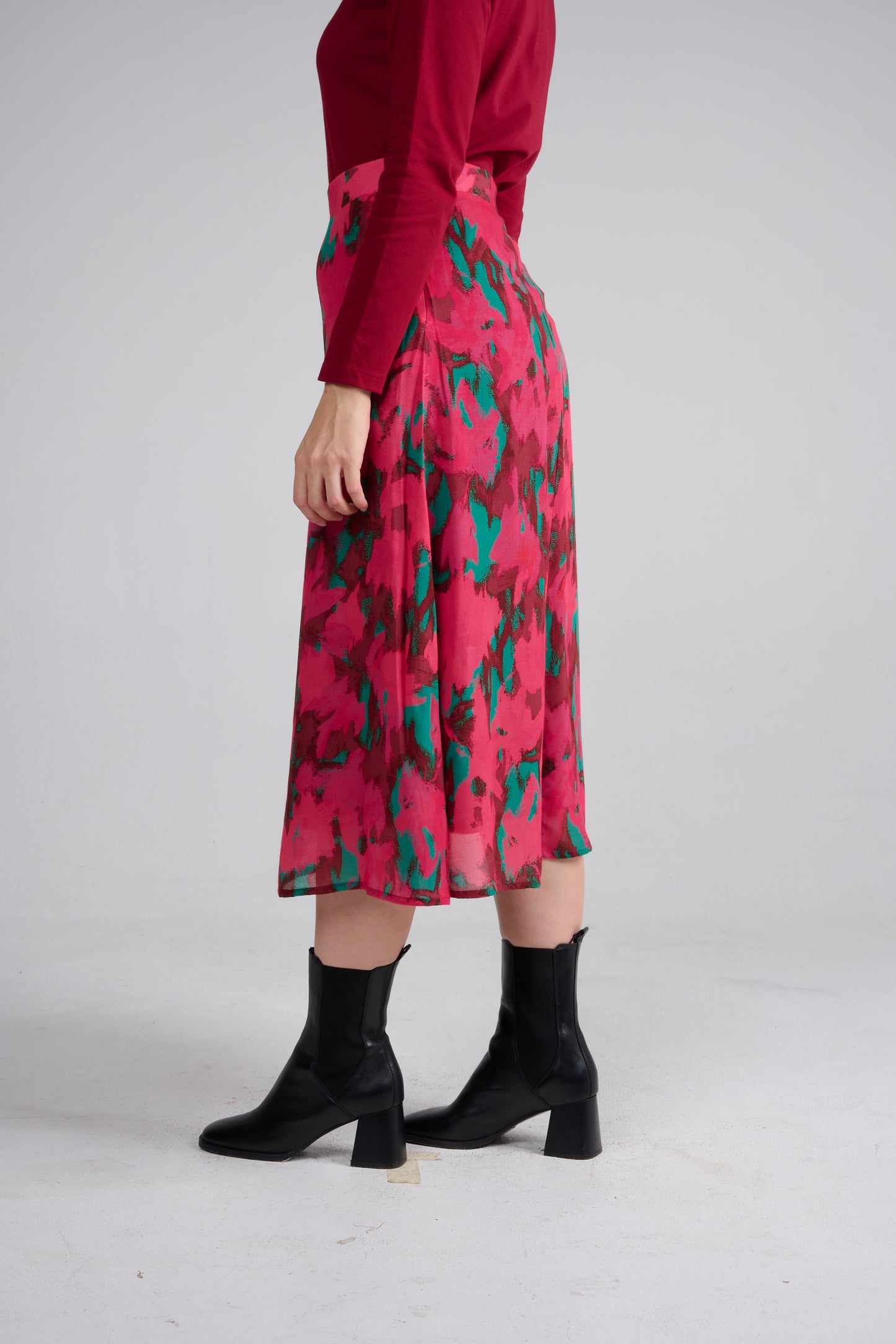 JUPE JINOL ERABLES ROSE