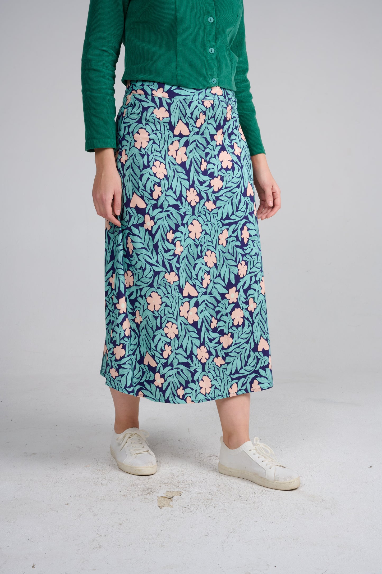 JUPE JINOL JARDIN ROSE