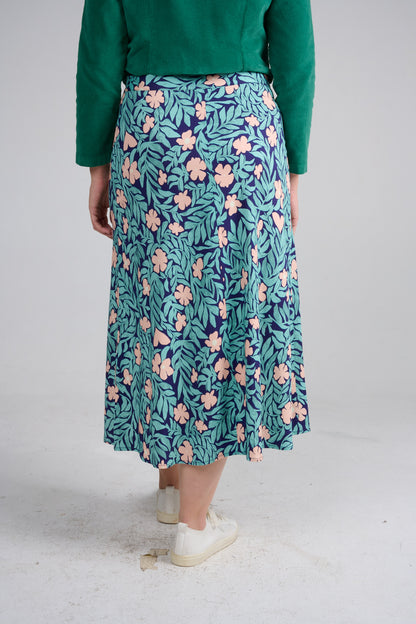 JUPE JINOL JARDIN ROSE