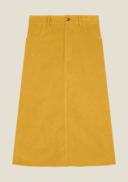 JUPE JOHANE UNI MOUTARDE