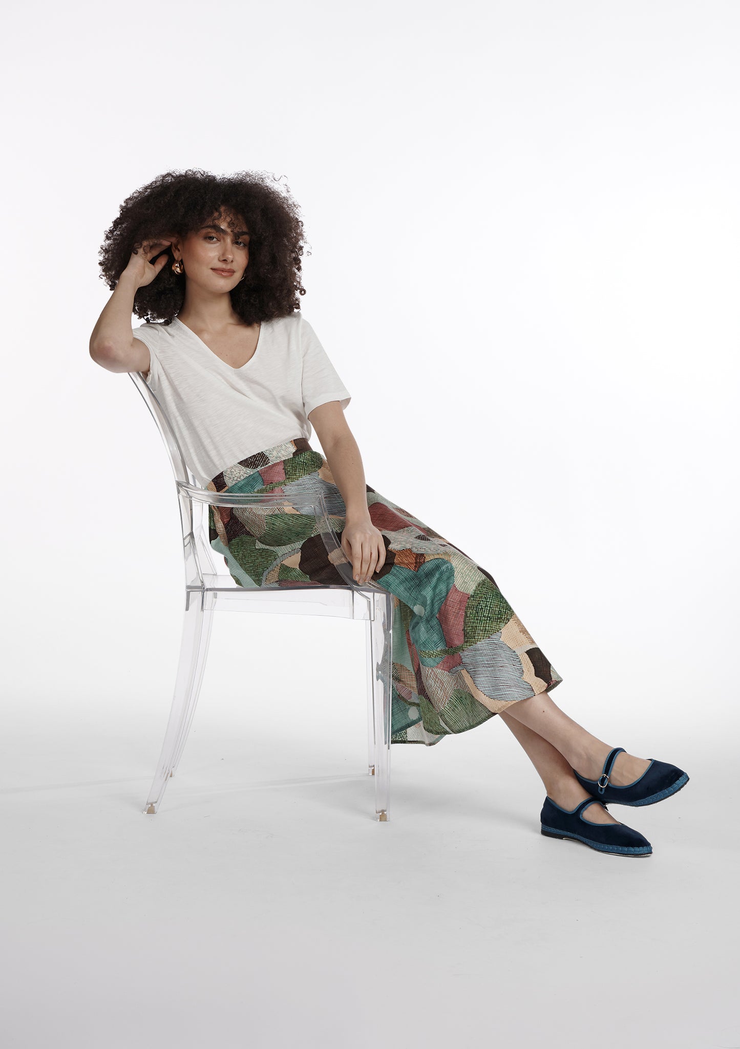 JUPE JASMINE AMBOISE VERT