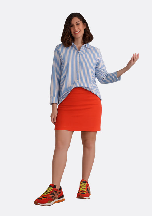 JUPE JESFU UNI ORANGE