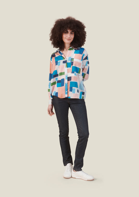 CHEMISE CLEO JOSEPHINE MULTICOLORE