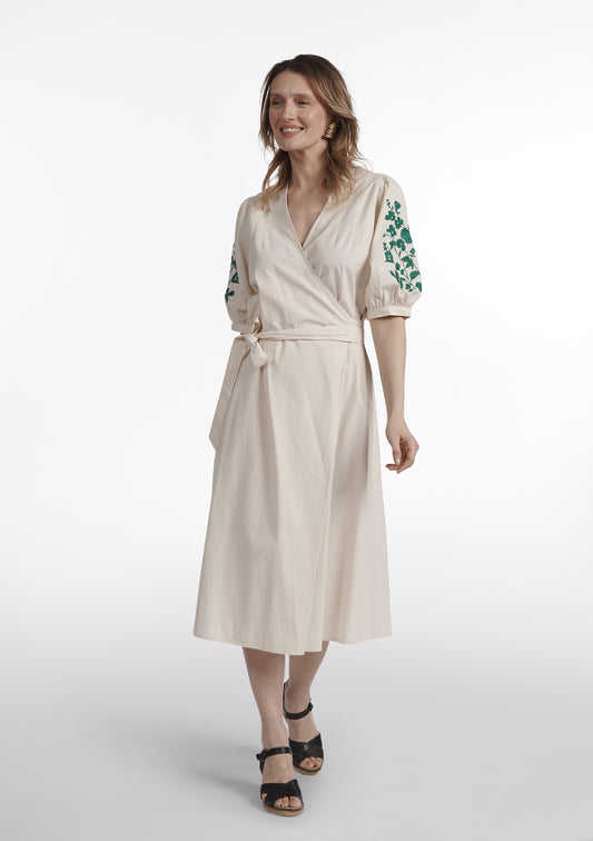 ROBE ROSANA BRODERIE ECRU