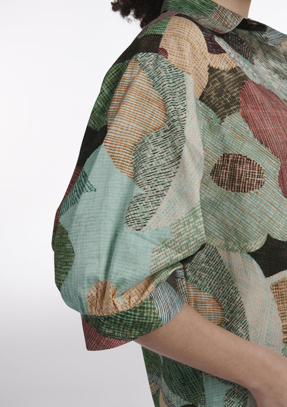 CHEMISE CHANI AMBOISE VERT