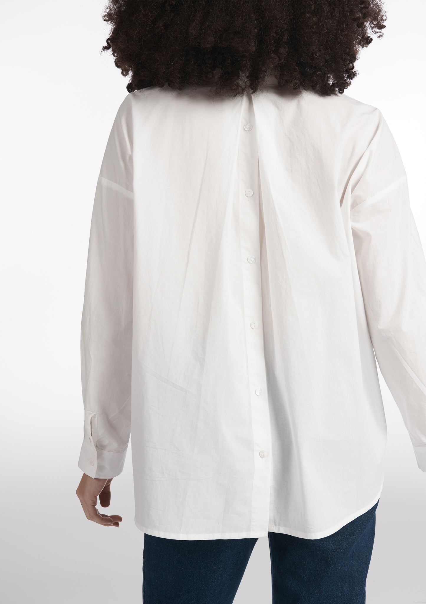 CHEMISE CHATELAINE BLANCHE UNI