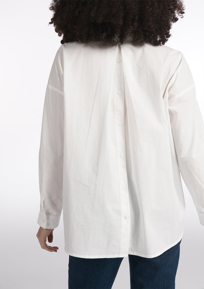 CHEMISE CHATELAINE BLANCHE UNI
