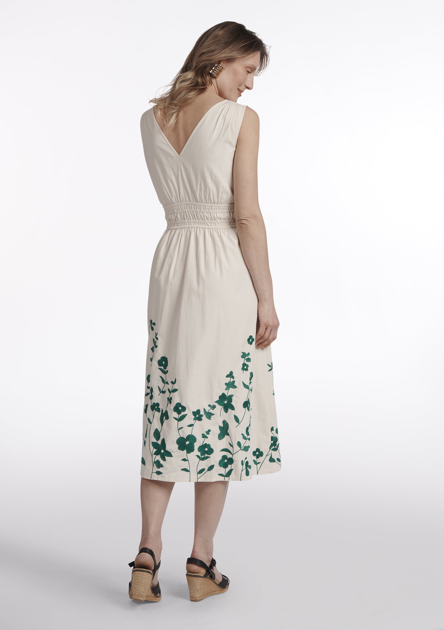 ROBE ROBINE BRODERIE ECRU