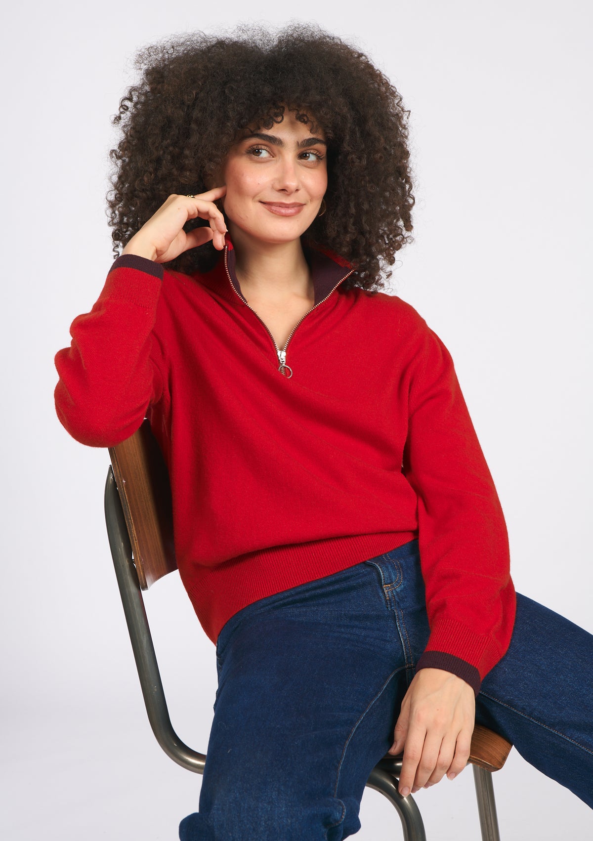 PULL LOUVRE LAVIE ROUGE
