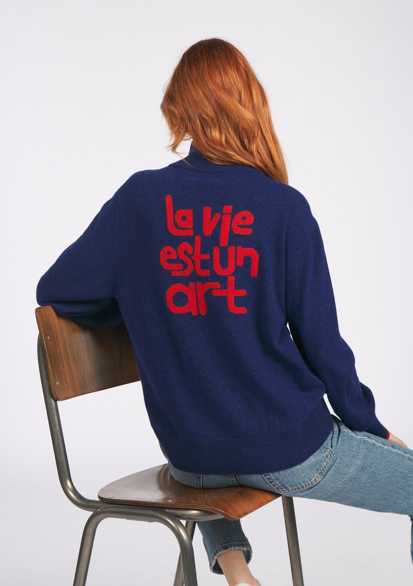 PULL LOUVRE LAVIE MARINE