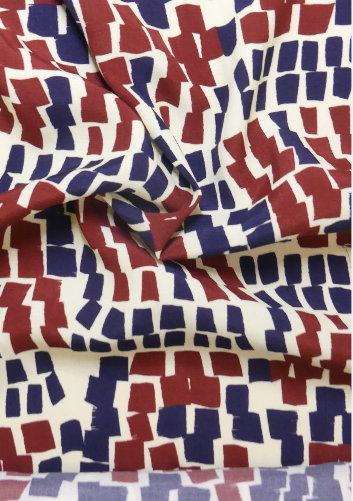 CREPE VISCOSE VEH BORDEAUX