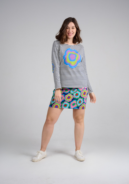 MARINIERE MARIN FLOWERPOWER MULTICOLORE