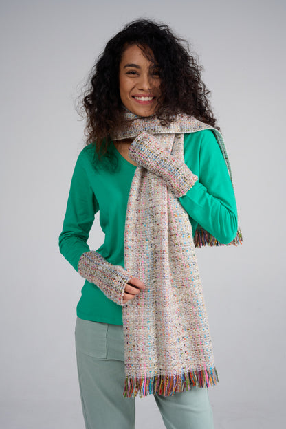 MITAINES NEIGE MULTICOLORE