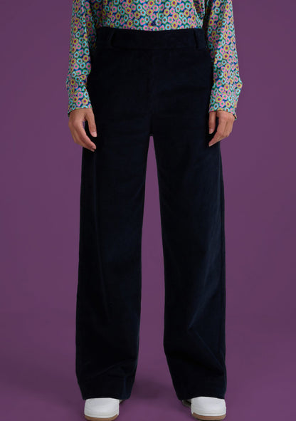 PANTALON PELIN UNI MARINE