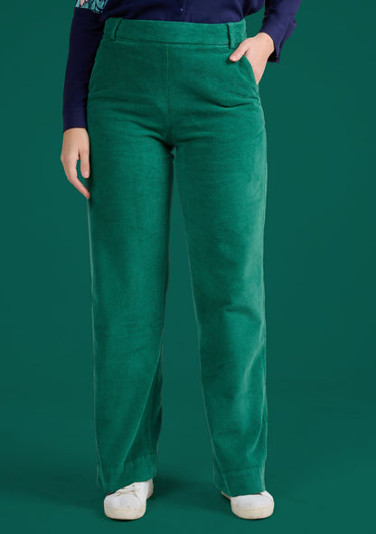 PANTALON PELIN UNI VERT