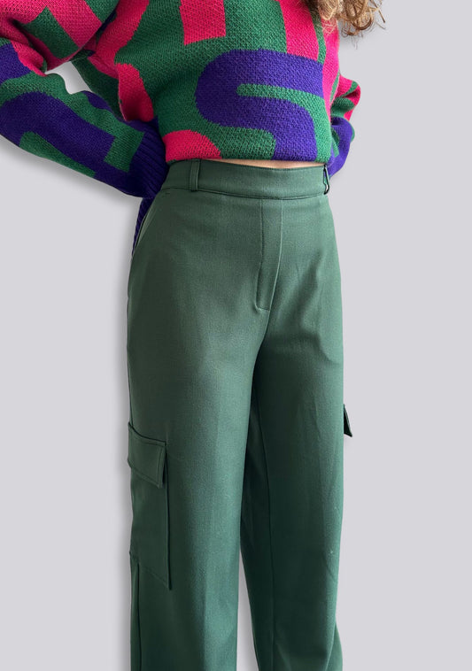 PANTALON PANTHERA VERT