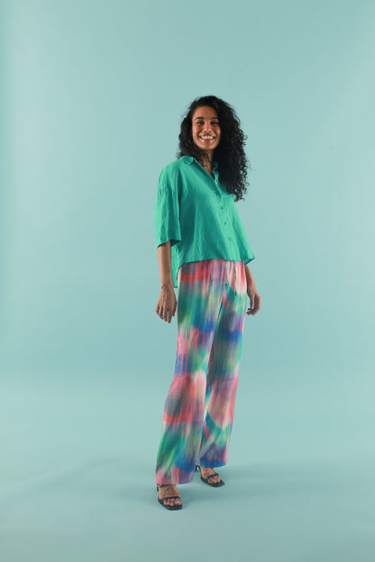 PANTALON PARGE MAGNETIK BLEU