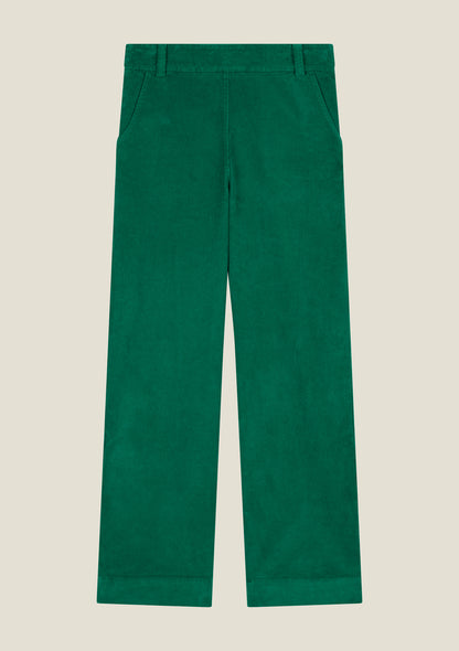 PANTALON PELIN UNI VERT