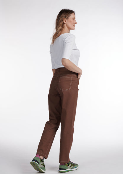 PANTALON PIGNATA UNI CHOCOLAT