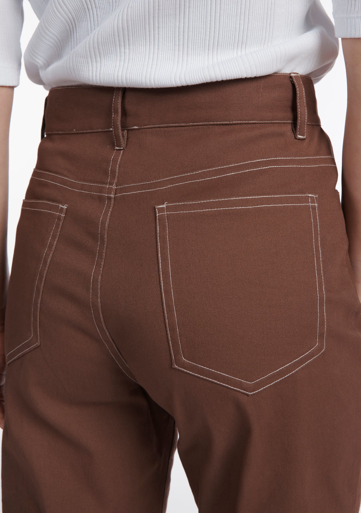 PANTALON PIGNATA UNI CHOCOLAT