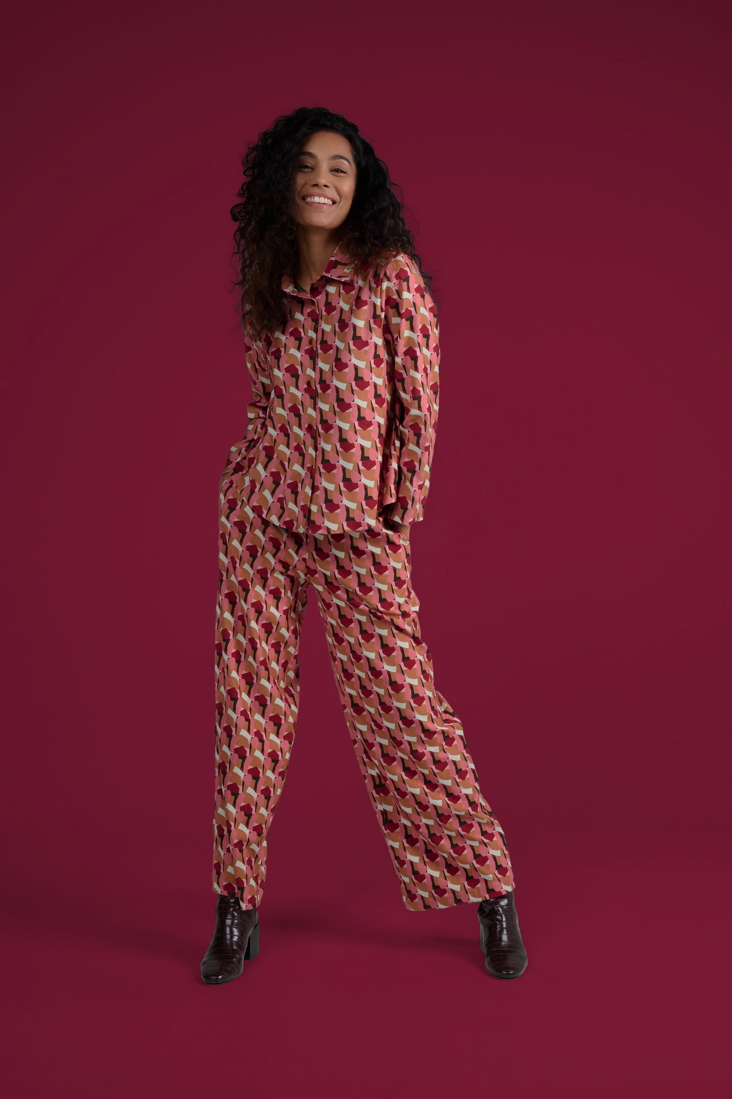 PANTALON POKI BATTLE ROSE