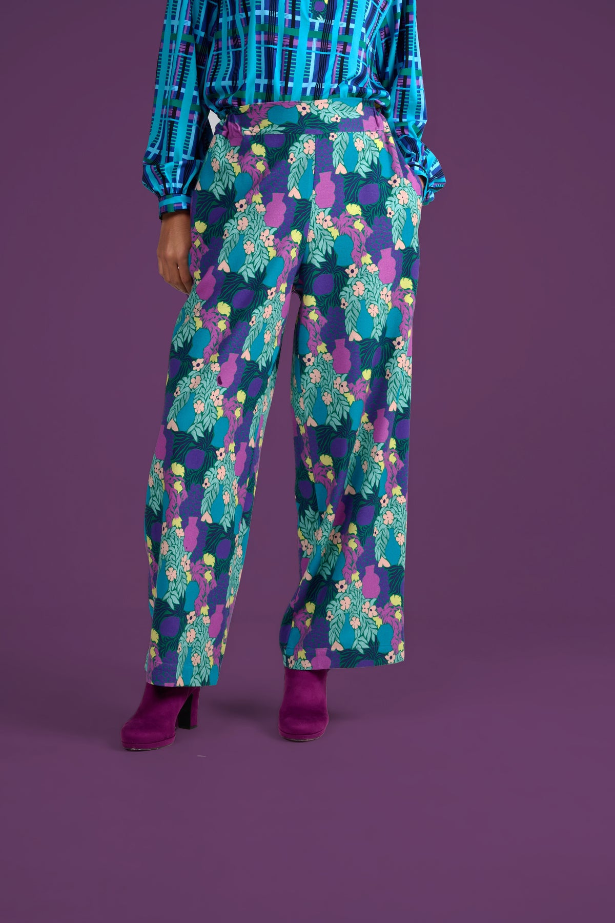 PANTALON POKI MATISSE VIOLET