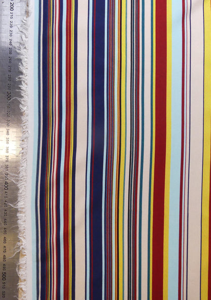 VISCOSE STRETCH RAYURES ANIS