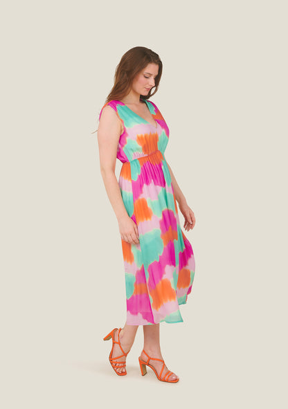 ROBE RAKO NUAGES ROSE