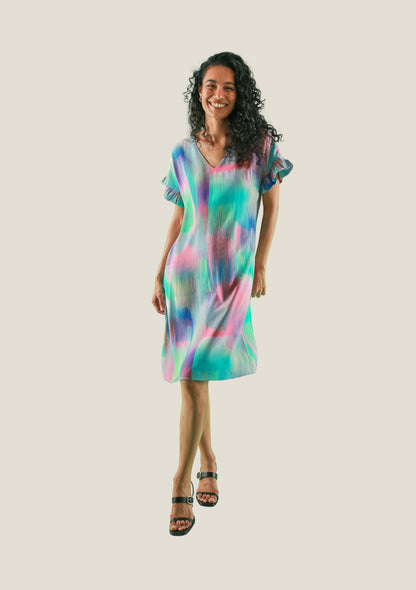 ROBE RALI MAGNETIK BLEU