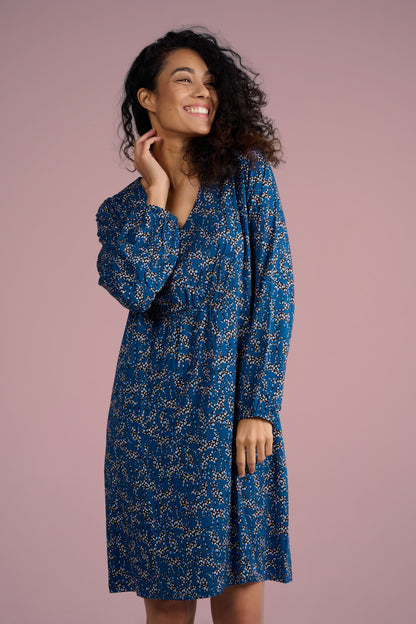 ROBE REGLISSE LEO BLEU