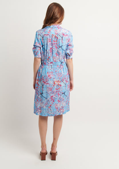ROBE RIDIL CERISIER BLEU