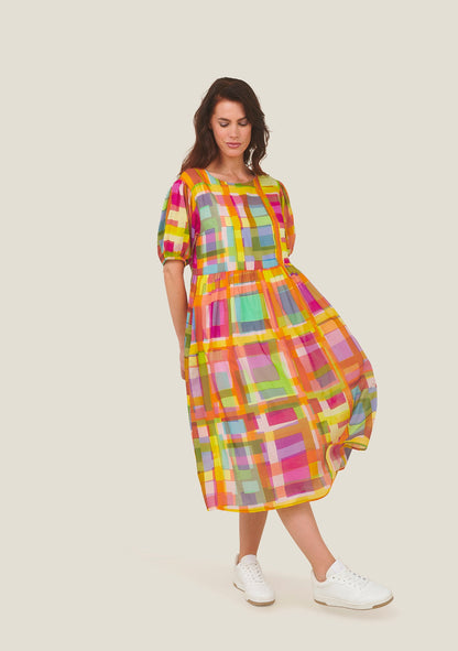 ROBE ROBBI PLEXI MULTICOLORE