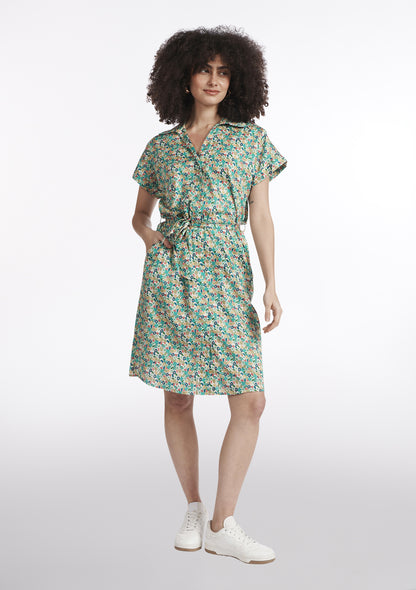 ROBE RACHELLE FLORAISON BLEU