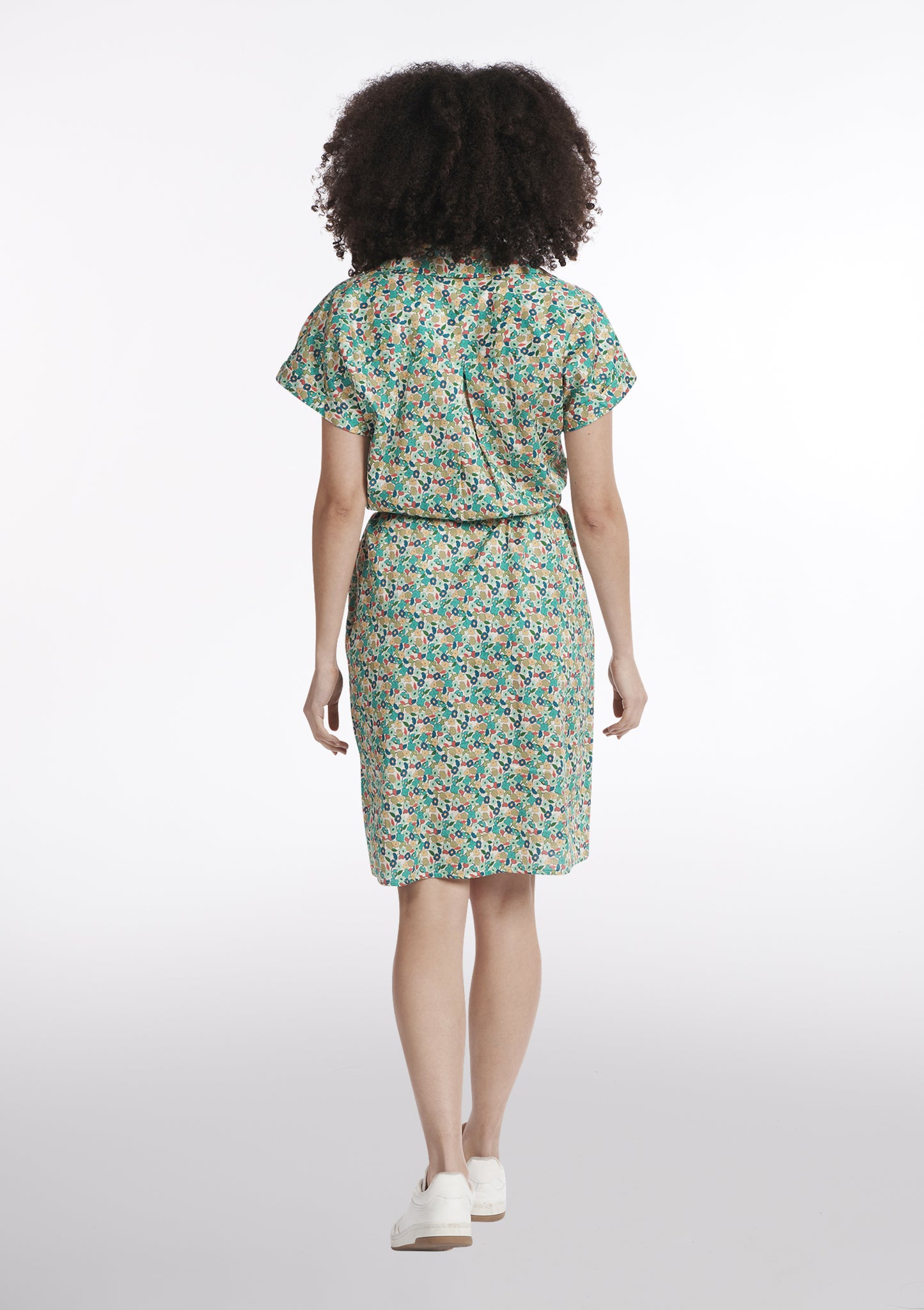 ROBE RACHELLE FLORAISON BLEU