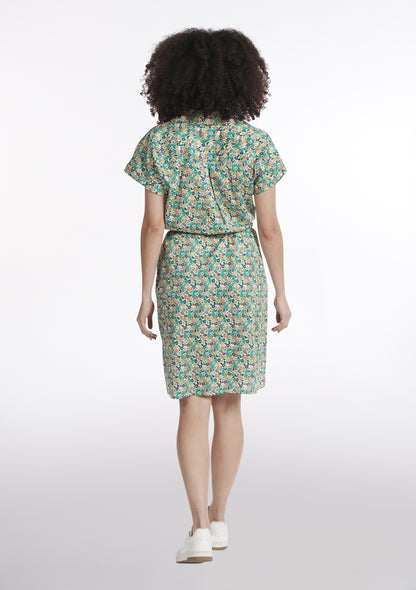 ROBE RACHELLE FLORAISON BLEU