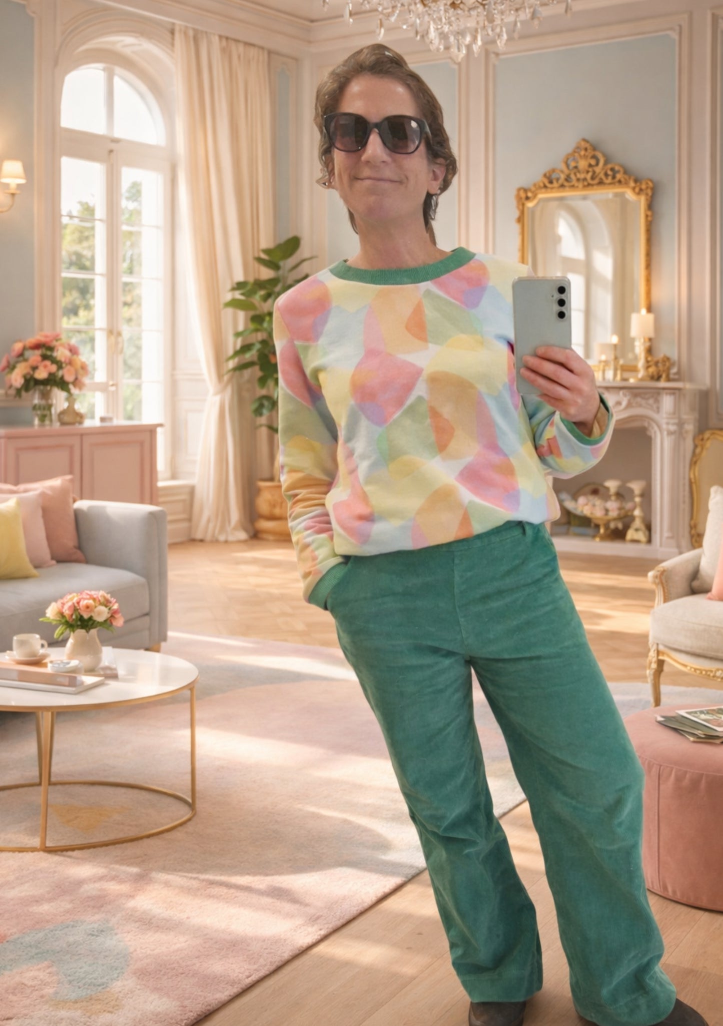 SWEAT SALSA ARLEQUIN MULTICOLORE