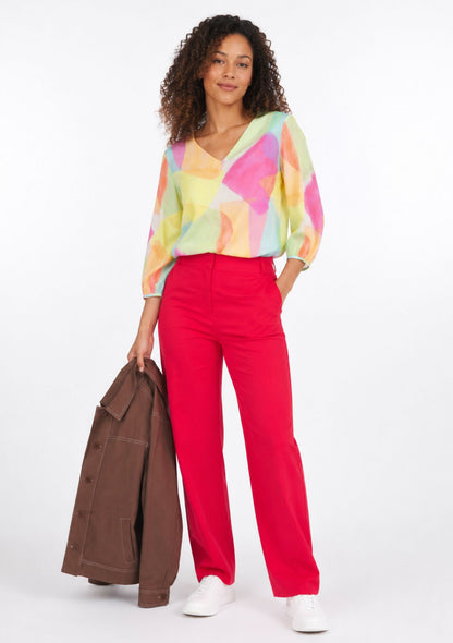 BLOUSE TALO ARLEQUIN ROSE