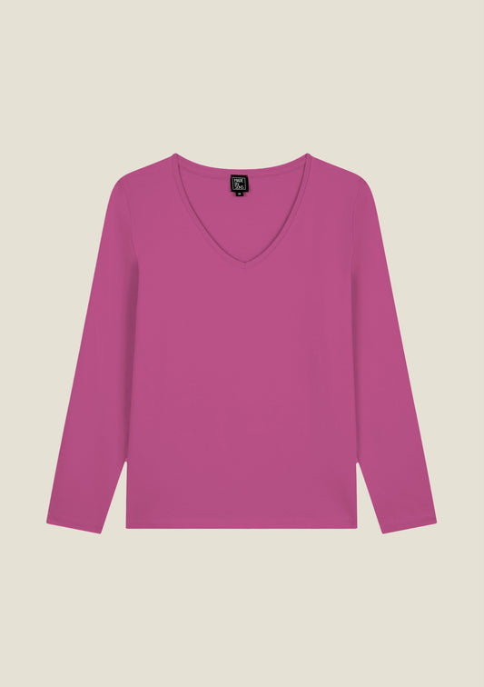 TEE-SHIRT TECOV UNI FRAMBOISE